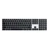 SATECHI Bluetooth tipkovnica X3, QWERTY, crno-srebrna