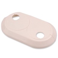 TYCNER Dvostruka rozeta za radijator 16 mm, bijela