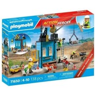 PLAYMOBIL Set za slaganje Konstrukcija 71650, 138 dijelova