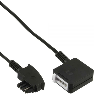 INLINE Telefonski kabel 18847, 15 m, crni