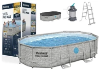BESTWAY Bazen s okvirom 427x250x100 cm 56946, plavi