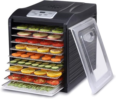 BIOCHEF Sušilica za hranu Arizona, 9 pladnjeva, digitalni zaslon, timer