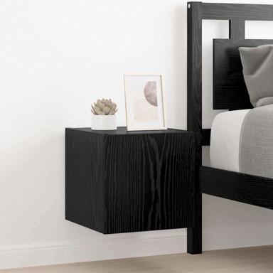 TV zidni ormar 30 5 x 35 x 30 cm konstruirano drvo, crni hrast