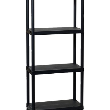 Plastični regal, 4 police, 125 kg