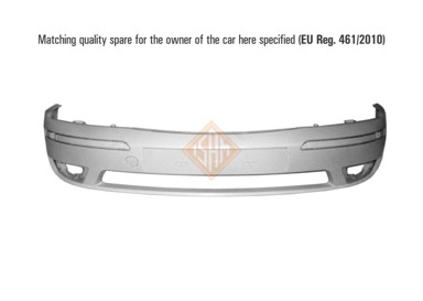 ISAM Prednji branik Ford Mondeo 01-07, 03-, maglenke