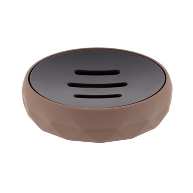 TENDANCE Držač sapuna, olbia abs/guma, smeđi