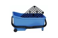 ENPRO Kanta za pločice, rešetka i kotači, 16 l, plastika