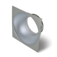 Sjenilo za Rettangolare reflektor, kvadratno, srebrno