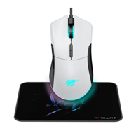 HAVIT Gaming miš HV-MS1037CM Gamenote s LED podlogom RGB USB, crni