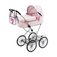 REIG Kolica za lutke Dolls Pram, 64 cm, roza