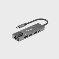 EQUIP USB-C multifunkcijski adapter 5-u-1 133489