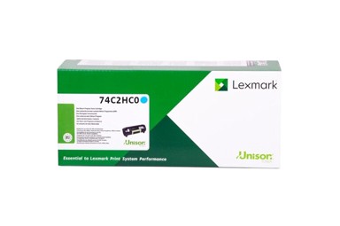 LEXMARK Originalni toner 74C2HC0, CS725, cijan