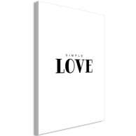 Slika Simple Love Vertical 40x60