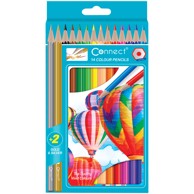 CONNECT Boje drvene 12+2 (zlatna + srebrna)