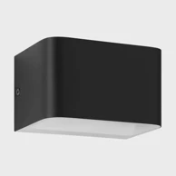 Zidna lampa Sania 4, LED, 6 W, D-130, crna i bijela