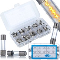 ROSFIX Set brzih staklenih osigurača WTA 5x20 mm, 100 kom