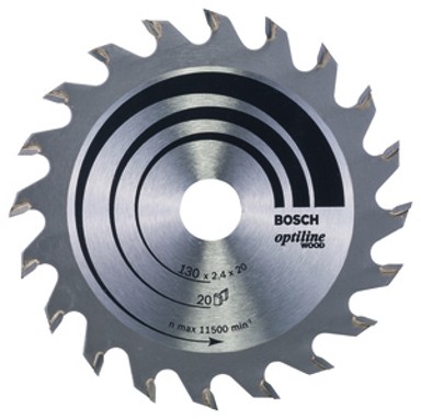 BOSCH List kružne pile Optiline Wood, za ručne pile