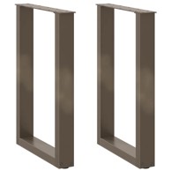 Noge za blagovaonski stol U-oblik 50x(72-73) cm 2 kom