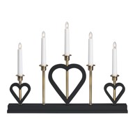 MARKSLOJD Crni božićni svjetlosni ukras Melissa