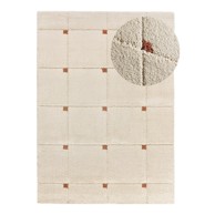 UNIVERSAL Ciglasti/krem tepih 133x190 cm Brenda 