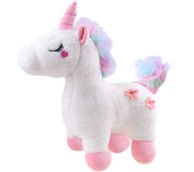 Čarobni plišani jednorog 48cm, raznobojni