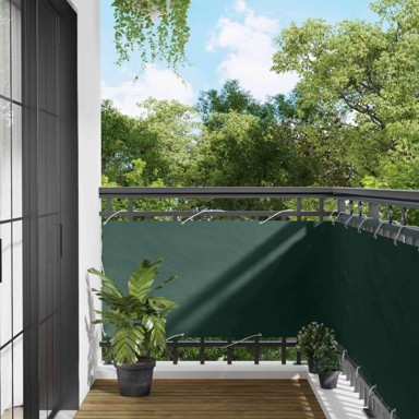Balkon paravan, 75x200 cm, Oxford tkanina, aluminij