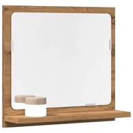 Kupaonski ormarić s ogledalom Artisan hrast 40x11x37 cm