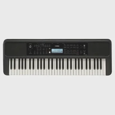 YAMAHA MIDI klavijature PSR-E383, 61 tipka, USB, crne