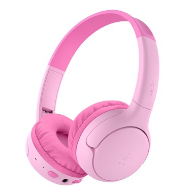 BELKIN Dječje bežične naglavne slušalice SoundForm Mini 2, ružičaste, AUD012hqPK