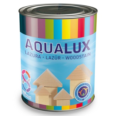 CHROMOS SVJETLOST Lazura za drvo AQUALUX PALISANDER 0,75L