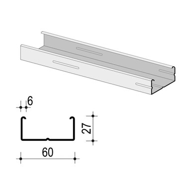 KNAUF Profil CD 2,75 m