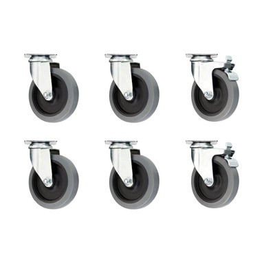 HAMMEL FIRNITURE Kotačići za ormariće 6 kom Mistral & Edge 