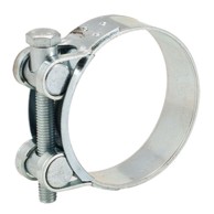 Stezaljka s vijkom srebrne boje DIN3017 promjera 36 mm-39 mm, 5 kom.