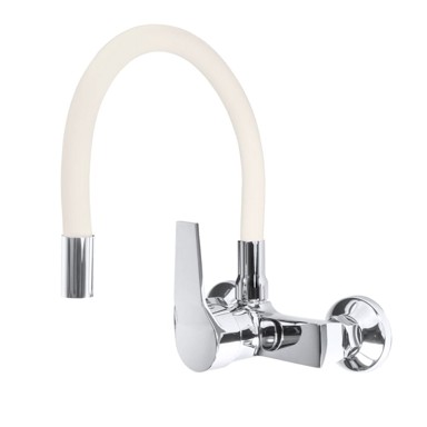 SLOMART Slavina Flex, zidna mješalica, bež/krom