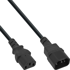 INLINE Kabel za napajanje B-16632A, C13-C14, 2 m, crna