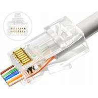 LANVIEW Spojnik za žice RJ45 prozirno