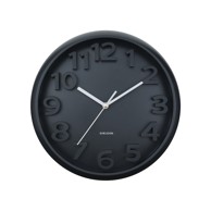 KARLSSON Zidni sat ø 33,5 cm Elevated Classic Numbers 