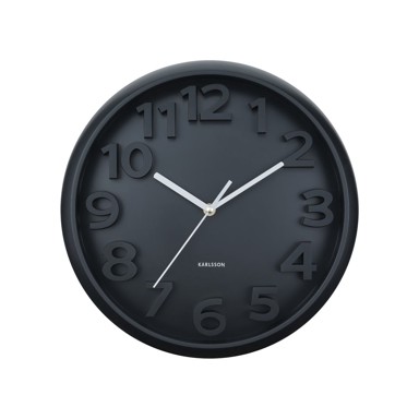 KARLSSON Zidni sat ø 33,5 cm Elevated Classic Numbers