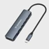 WOZINSKY USB-C čvorište WHBC10Y4S, 6-u-1, aluminijsko, sivo