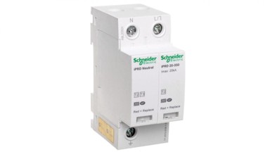 SCHNEIDER Odvodnik prenapona tip T2 1P+N 20kA 1.1kV 350V iPRD-20r-20kA-350V-1PN A9L20501