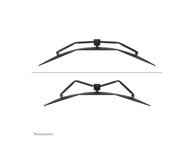 NEOMOUNTS Montažni set DS60-600BL3, za 3 monitora, crni