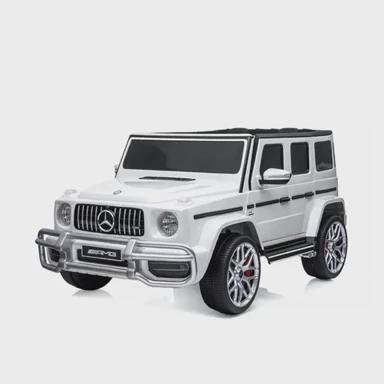 Auto na akumulator MERCEDES, 2 sjedala AMG G63, bijeli