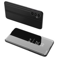 MG Preklopna maskica za Samsung Galaxy A14, Clear View, crna