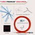 TURBO PREMIUM ANACONDA Rotacijska četka za čišćenje dimnjaka, 8 m