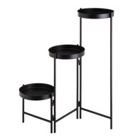 CASA SELECCIÓN Metalni stalak za tegle za cvijeće (visina 60 cm), metal, prirodna