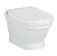 CREAVIT WC školjka zidna ANTIK, 36x53 cm, bijela, retro stil, keramika