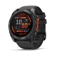 GARMIN Pametni sat Fenix 8, 51 mm, AMOLED, multisport, sivo/crni remen