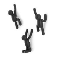 UMBRA Zidne plastične kuke u setu od 3 kom Buddy