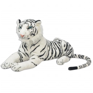 Plišani Tigar, bijeli, XXL