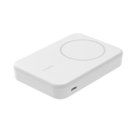 BELKIN Punjač BOOST Charge Pro Magnet, Powerbank Qi2, 15W, 8K, bijeli